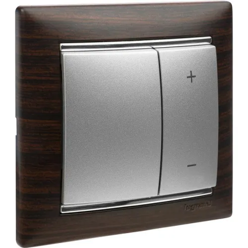 Рамка 1-м Valena темн. дерево/сереб. Leg 770371 фото 5