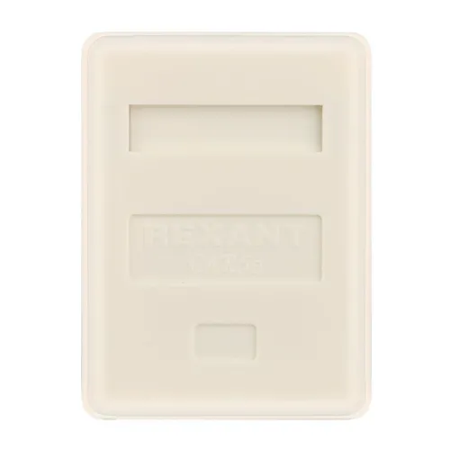 Розетка компьютерная 1-м ОП RJ45 кат.5E UTP неэкранир. бел. Rexant 03-0121 фото 4