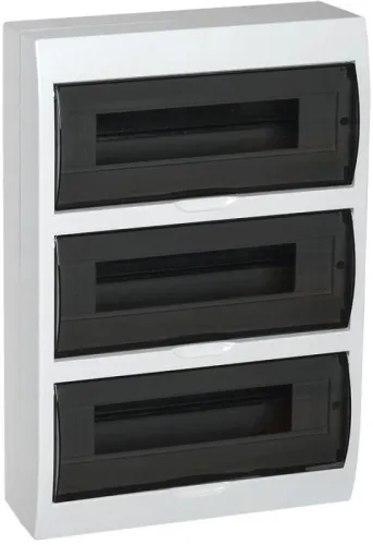 Корпус навесной ЩРН-Пк-45 Krepta 3 IP41 пластик. бел. IEK MKP12-N-04-45-41