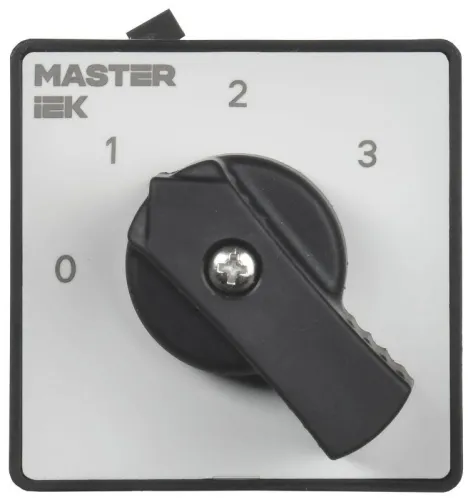 Переключатель кулачковый 10А (сх. 108) стандартная рукоятка IEK MI-CS10-010-108 фото 2