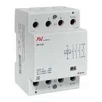 Контактор модульный КМ 63А 4NO 230В AC (3 мод.) AVERES EKF km-av-3-63-40-230V