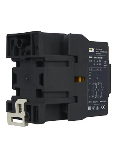Контактор КМИ-11811 18А 230В/АС3 1НЗ KARAT IEK KKM11-018-230-01 фото 8