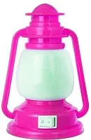 Светильник светодиодный NL-170 "Фонарик" 220В ночник с выкл. розов. Camelion 12526