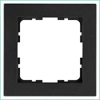 Рамка 1-м G-Classic антрацит Jasmart G1001B