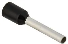 Наконечник НШВИ 1.5-12 черн. (уп.20шт) IEK UGN11-D15-012-020