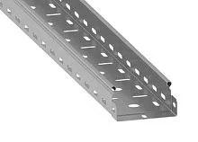 Лоток листовой перфорир. 300х50 L3000 сталь 1мм оцинк. ASD-electric STP.3005.3010