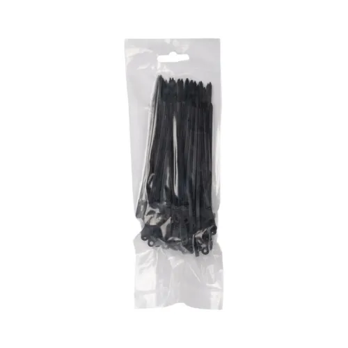 Хомут кабельный PCT-S 3.6х150-100BL 3.6х150 PA6.6 черн.(уп.100шт) JazzWay 5055612 фото 5