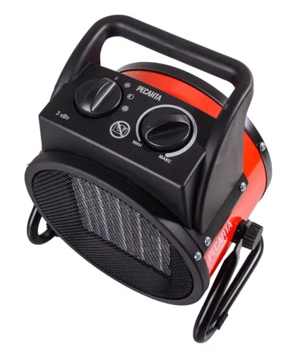 Пушка тепловая электрическая ТЭПК-3K керамич. нагревательный элемент кругл. корпус Ресанта 67/1/41