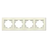 Рамка 4-м Афина универс. сл. кость (ivory) Universal A0046-I