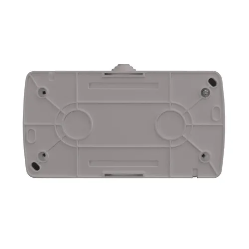 Розетка 2-м ОП Клио 16А IP44 с заземл. сер. UNIVersal К2231-Gr фото 2