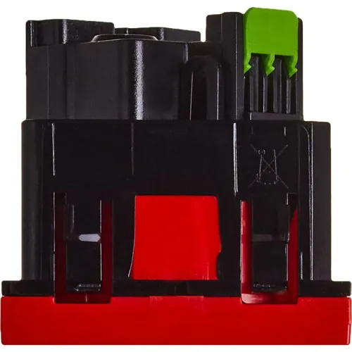 Розетка 2мод. 16А 250В 45град. с заземл. защ. шторки безвинт. зажимы красн. ИЭК Leg 4525059 фото 5