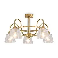 Светильник Caramel 5х60Вт E27 IP20 подвесной Freya FR5522PL-05BS1