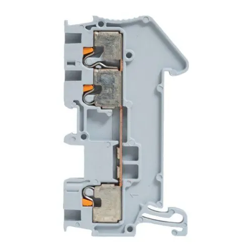 Колодка клеммная пружинная 1.5 Push-in 3 вывода сер. EKF PIT-1.5-3 фото 7