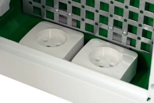 Корпус встраиваемый City9 Box IT 3 ряда 36мод. 2 розетки с прозр. дверцей SE EZ9E312S2FIT фото 2