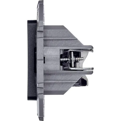 Розетка компьютерная 2-м Inspiria RJ45 кат.5E UTP антрацит Leg 673838 фото 7