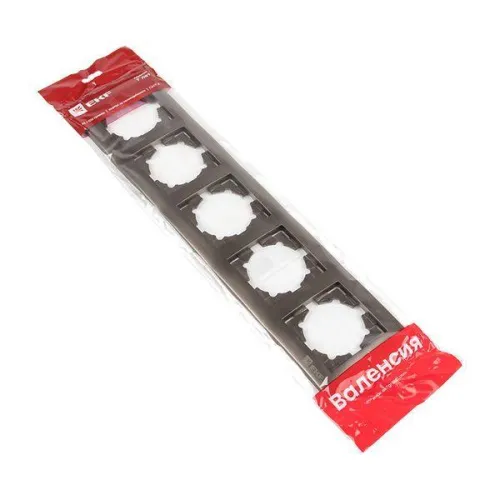 Рамка 5-м Валенсия графит EKF EWM-G-305-60 фото 4