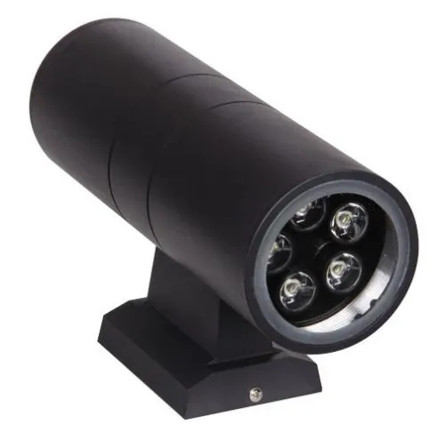 Светильник светодиодный архитектурный PWL-26090/30D 2х5Вт 6500К BL IP65 фасадный исполнение двухсторон. черн. Pro JazzWay 1018618B