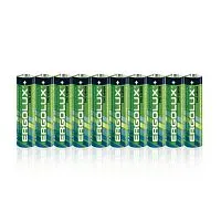 Элемент питания солевой R 03 SR10 мизинчиковая батарейка AAA 1.5В (уп.10шт) Ergolux 15119