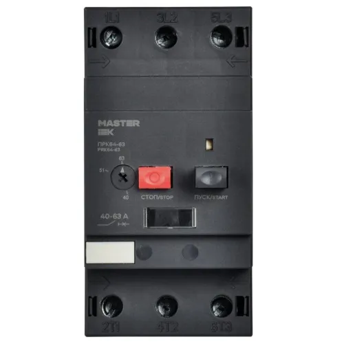 Пускатель ПРК64-63 In=64A Ir=40-63A Ue 660В KARAT IEK DMS22-63 фото 2