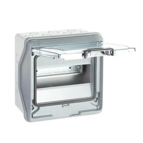 Бокс ОП Plexo IP65 8м сер/дым. двер. Leg 601978 фото 8