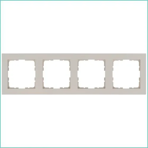 Рамка 4-м G-Classic тауп Jasmart G1004T