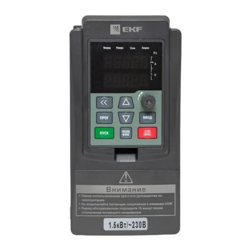 Преобразователь частоты 1.5/2.2кВт 1х230В VECTOR-100 PROxima EKF VT100-1R5-1B фото 6