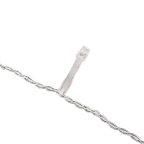 Гирлянда светодиодная Айсикл (бахрома) 25х0.6м 588LED бел. IP44 230В c эффектом мерцания провод прозр. Neon-Night 255-595 фото 5