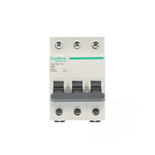 Выключатель автоматический 3п City9 Set (АВ) С 40А 6кА 400В SE C9F36340 фото 3