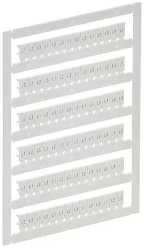 Маркер для CTS/CP 2.5кв.мм "L1; L2; L3" ARMAFIX IEK AF-CT10D-M-D25-22