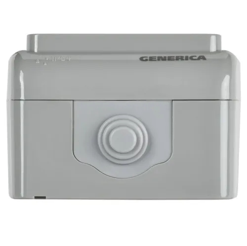 Выключатель проходной 1-кл. 1п ОП AQUATIC ВС-20-1-2-А 10А IP54 GENERICA EVA12-K03-10-54 фото 4