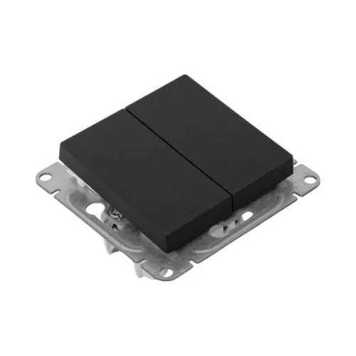 Выключатель кнопочный 2-кл. СП Эпика механизм черн. EKF UP1-SWB-23 фото 9