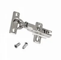 Петля накладная без доводчика Slide-on d35 + еврошурупы (уп.2шт) Tech-Krep/Zitar 145059