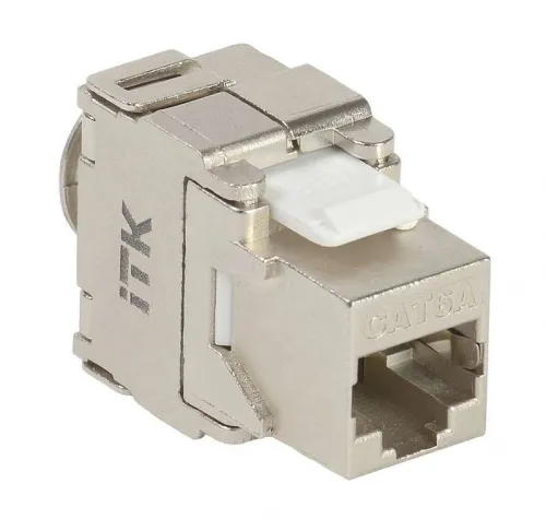 Модуль Keystone Jack кат. 6A FTP IDC Dual верт. заделка ITK CS1-1C6AF-D2 фото 2
