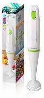 Блендер ELX-HB01-C34 1 скорость 250Вт 220-240В пласт. бело-салатовый Ergolux 13124