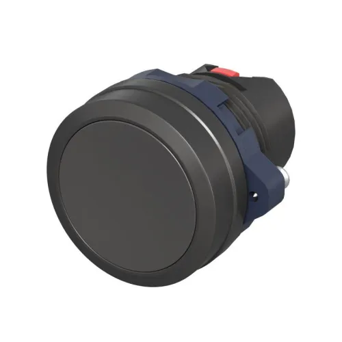 Головка кнопки плоская без фиксации черн. DKC M22P-FMBLP