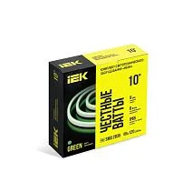 Комплект DIY (2835G120-8-IP65-220В 10м + драйвер) IEK LSR5-G-120-65-2-10-S0