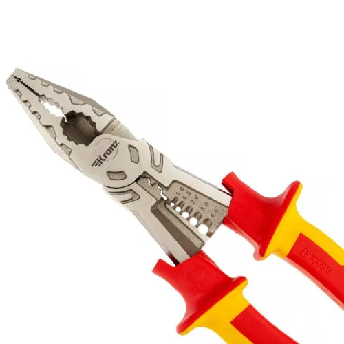 Плоскогубцы многофункциональные диэлектрические 230мм Kranz KR-12-4651-3 фото 3