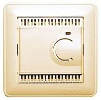 Термостат электрон. W59 10А для теплого пола с датчиком сл. кость SchE TES-151-28