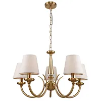 Люстра Carissa 2073-305 5хE14 40Вт классика Rivoli Б0055517