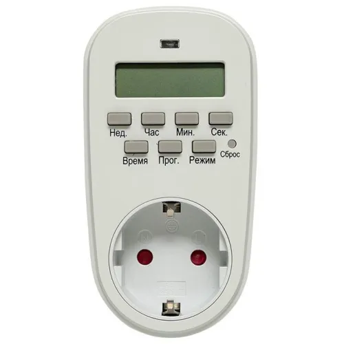 Таймер розеточный электронный SAT-20p PROxima EKF SAT-20p фото 9