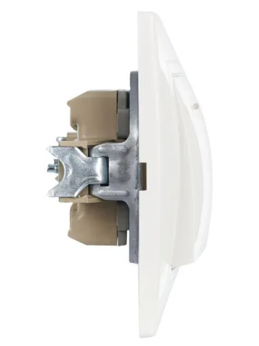 Выключатель 2-кл. СП Кварта 10А IP20 ВС10-2-1-КБ с индикацией бел. GENERICA EVK21-K01-10-DM фото 4