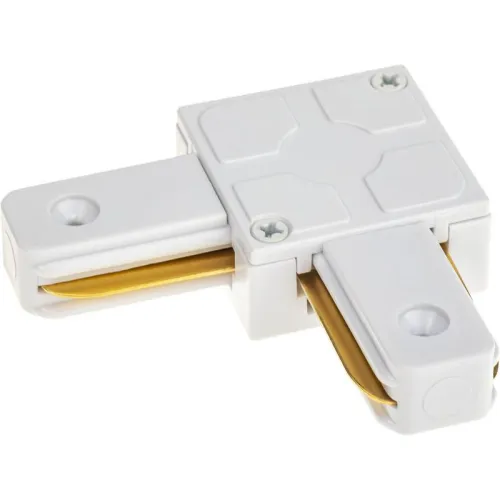 Коннектор трековый для соединения шинопровода угловой жесткий ARTLINE пластик/медь бел. Ritter 59745 6 фото 3