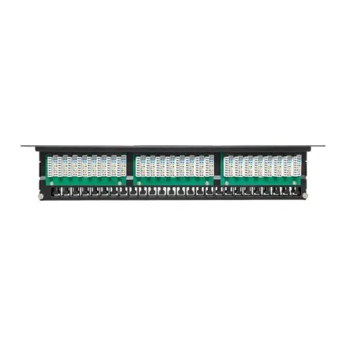 Патч-панель высокой плотности 19дюйм кат.5E 1U неэкранир. UTP 48 портов RJ-45 Dual IDC с органайзером TERACOM PRO EKF TRP-PPNL-5EUTP-C1U48 фото 9