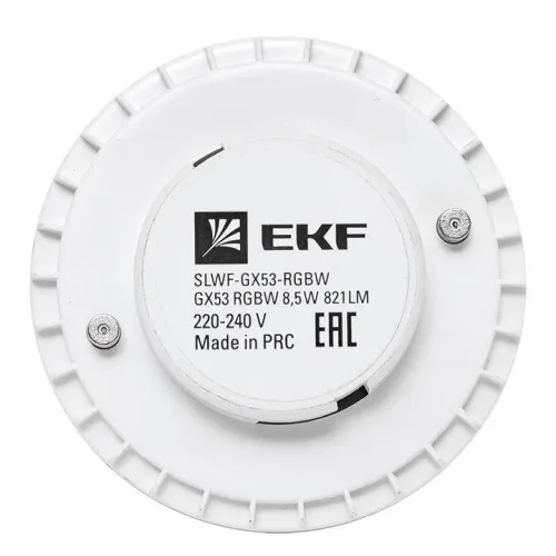 Лампа Умная GX53 Connect RGBW Wi-Fi EKF slwf-gx53-rgbw фото 2