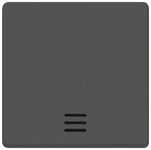 Клавиша 1-кл. с окном черн. метал. SIEMENS 5TG6220