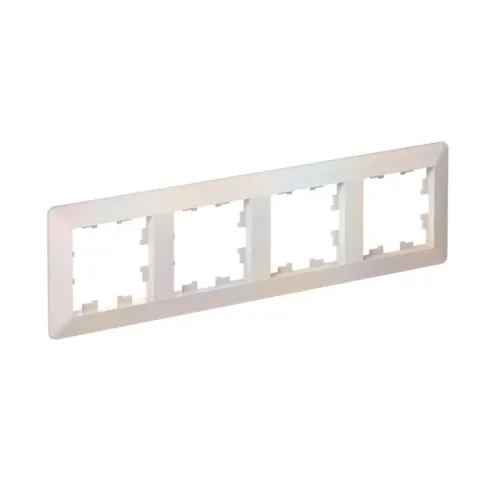 Рамка 4-м AtlasDesign Air жемчуж./дым. бел. SE ATN220404