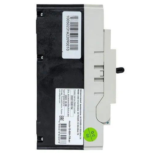 Выключатель автоматический 50А 80кА AV POWER-1/3 TR AVERES EKF mccb-13-50H-TR-av фото 4