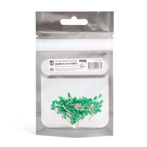 Наконечник штыревой НШВИ 0.34-8 КВТ 79434 фото 2