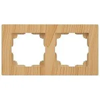 Рамка 2-м СП Accent 6-502-11 сосна Intro Б0063729