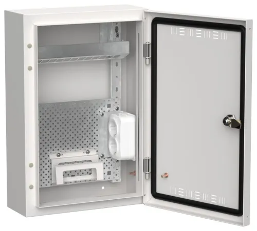 Корпус мультимедиа ЩРн-24 (1х24) TITAN 5 бел. IEK TI5-51-N-024-30